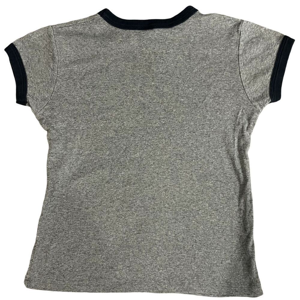 Jack Daniels Gray Cotton T-Shirt Gray Size L - Picture 4 of 4